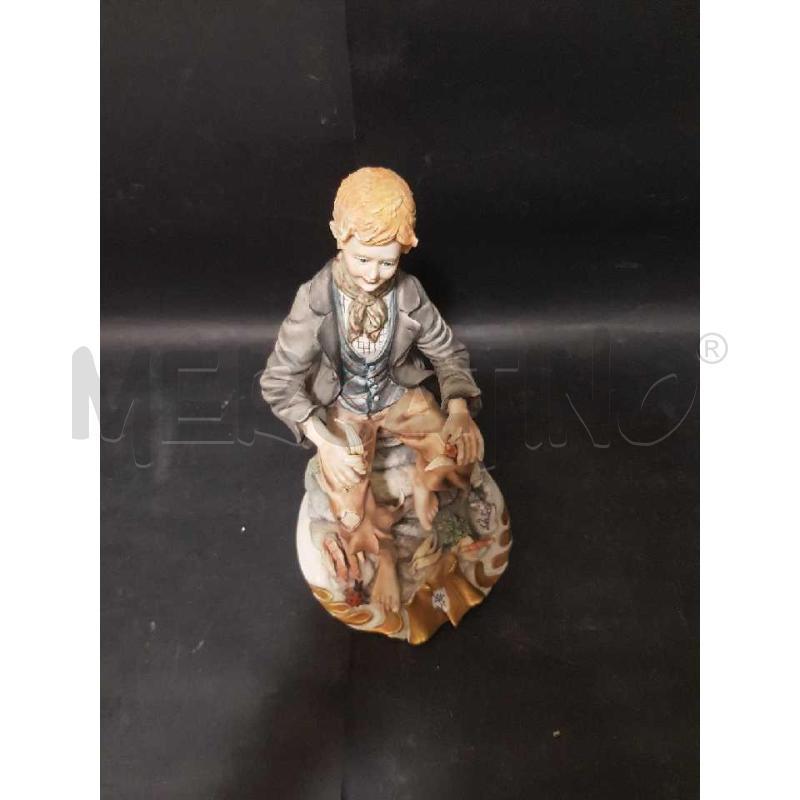 STATUA UOMO CAPODIMONTE CON PANNOCCHIE ARTURO QUALCHE DIFETTO | Mercatino dell'Usato Cesena 4