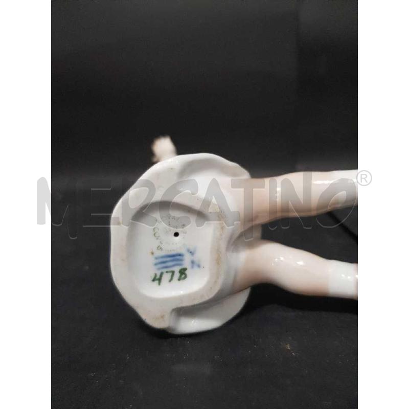 STATUETTA BING & GROMDHAL BAMBINA CON BRACCIA ALZATE CERAMICA | Mercatino dell'Usato Cesena 5