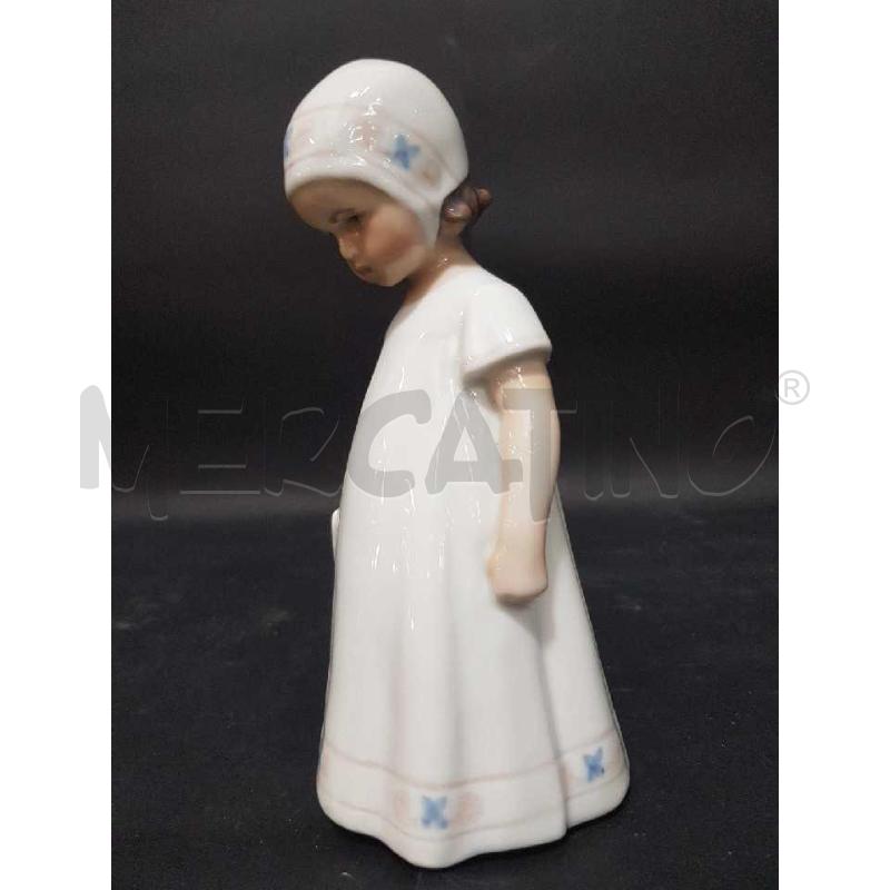 STATUETTA BING & GRONDHAL BAMBINA ELSE VESTITO BIANCO | Mercatino dell'Usato Cesena 4