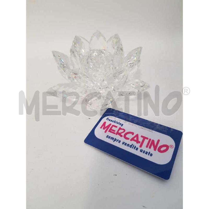 SWAROVSKI PORTA CANDELA NINFEA | Mercatino dell'Usato Cesena 2
