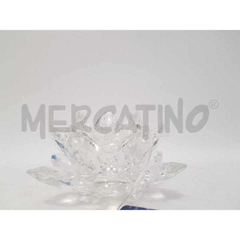 SWAROVSKI PORTA CANDELA NINFEA | Mercatino dell'Usato Cesena 4