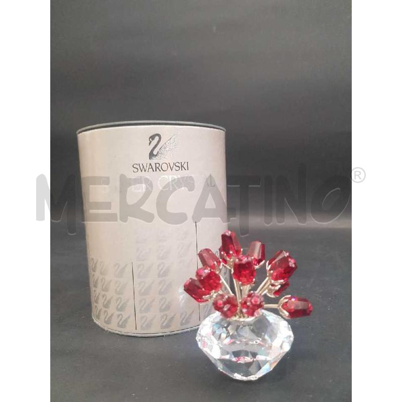 SWAROVSKI VASO ROSE ROSSE 15° ANNIVERSARIO | Mercatino dell'Usato Cesena 2