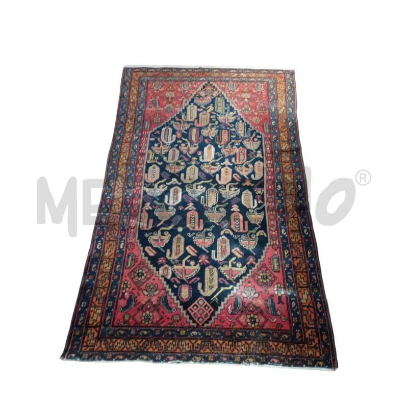 TAPPETO PERSIANO  TONALITA' ROSSO /BLU  | Mercatino dell'Usato Cesena 1