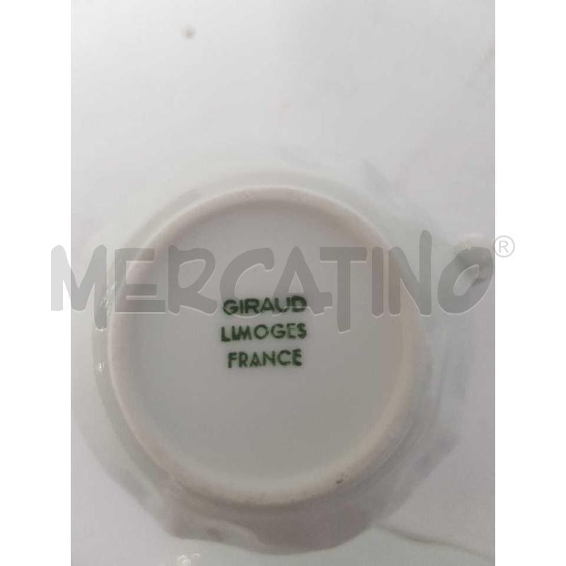 TAZZE CAFFE LIMOGES GIRAUD FINE PORCELLANA 8 TAZZE+8 PIATTINI | Mercatino dell'Usato Cesena 3