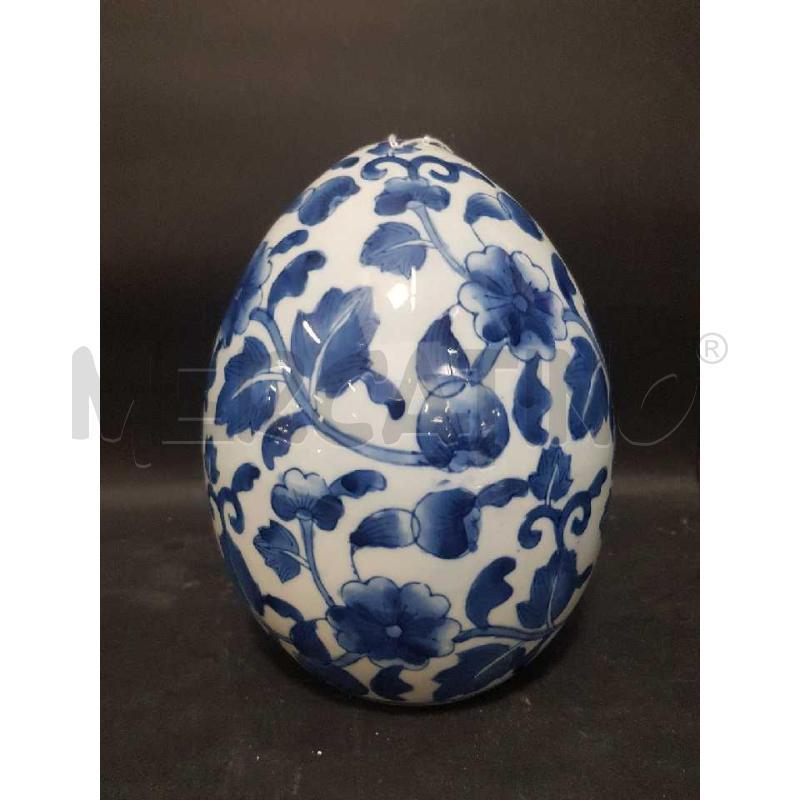 UOVO CERAMICA ROYAL COPENAGHEN BLU BIANCO  | Mercatino dell'Usato Cesena 2
