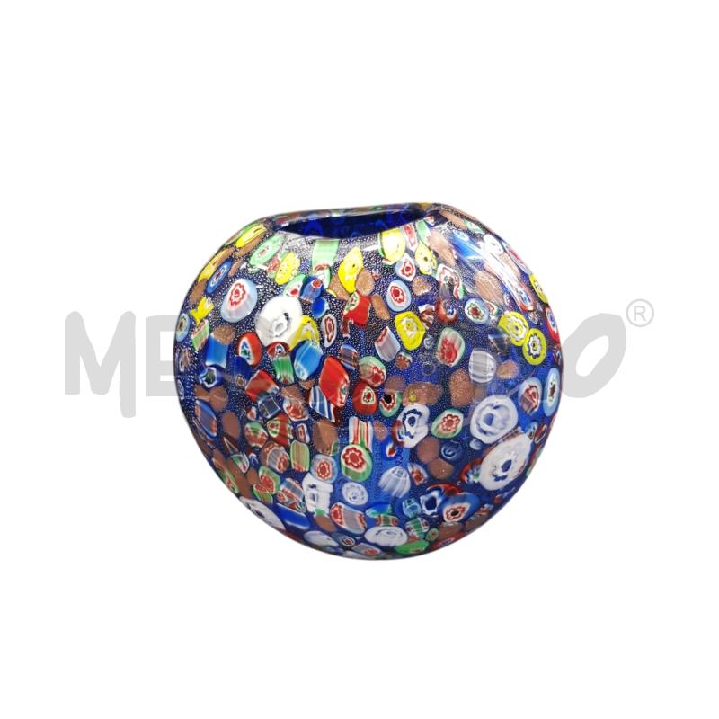 VASETTO MURANO TUTTO DECORO ACQUAMARINA | Mercatino dell'Usato Cesena 1
