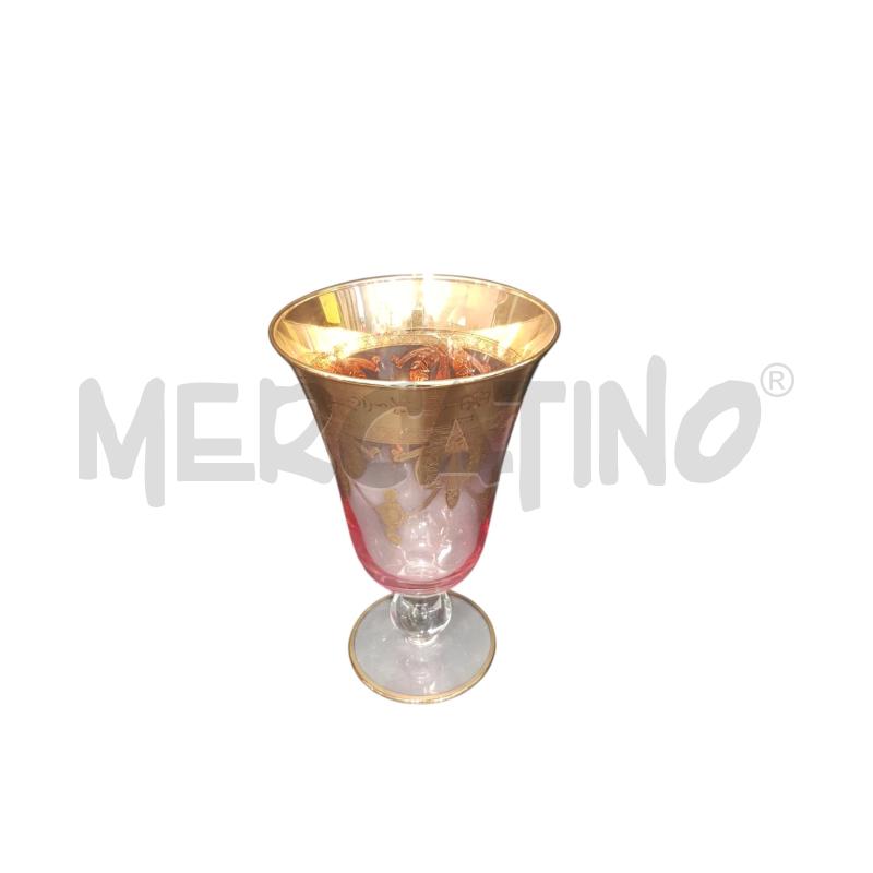 VASO DORATO  ROSA   | Mercatino dell'Usato Cesena 1
