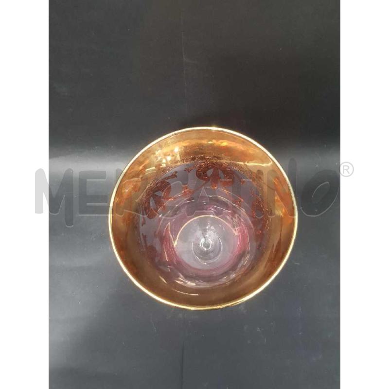 VASO DORATO  ROSA   | Mercatino dell'Usato Cesena 3