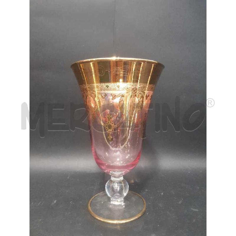 VASO DORATO  ROSA   | Mercatino dell'Usato Cesena 4
