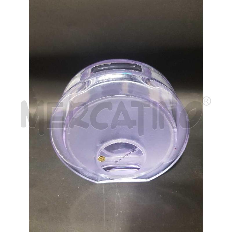 VASO STUDIO LINEA KRISLA CRISTALLO VIOLA  | Mercatino dell'Usato Cesena 2