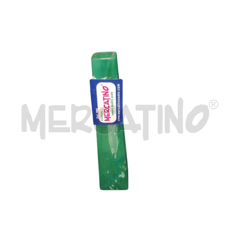 VASO  KOSTA BODA ANNA EHRNER  VERDE PIRAMIDALE  | Mercatino dell'Usato Cesena 1