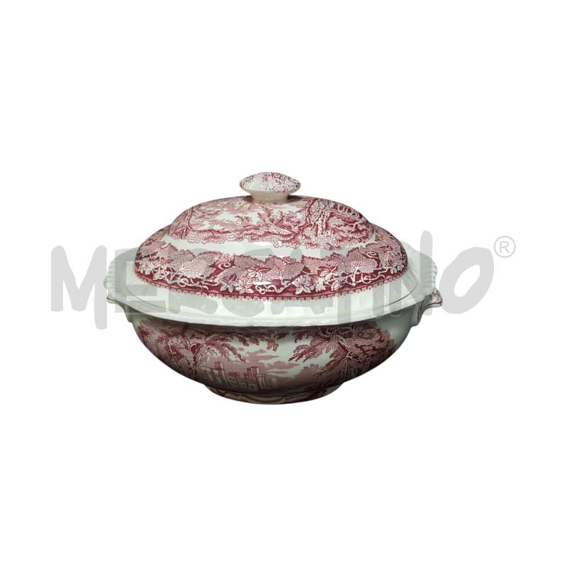 ZUPPIERA CERAMICA INGLESE ROSSA MASON | Mercatino dell'Usato Cesena 1