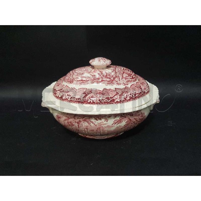 ZUPPIERA CERAMICA INGLESE ROSSA MASON | Mercatino dell'Usato Cesena 2