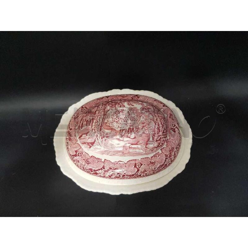ZUPPIERA CERAMICA INGLESE ROSSA MASON | Mercatino dell'Usato Cesena 5