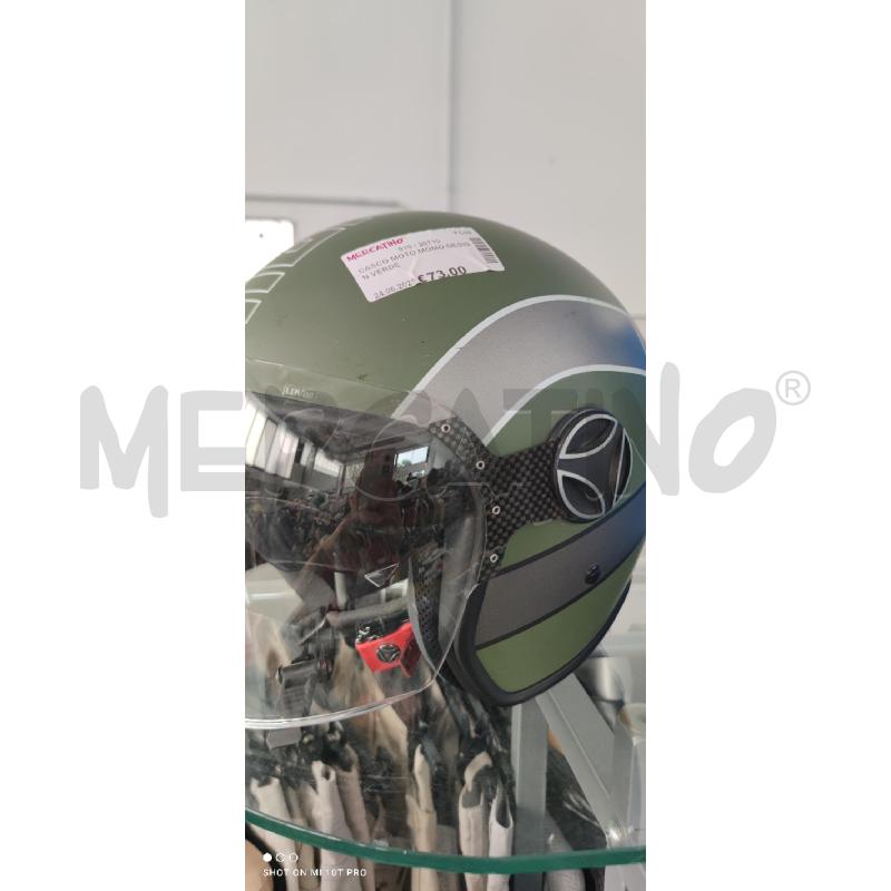 CASCO MOTO MOMO DESIGN VERDE | Mercatino dell'Usato Forlimpopoli 1
