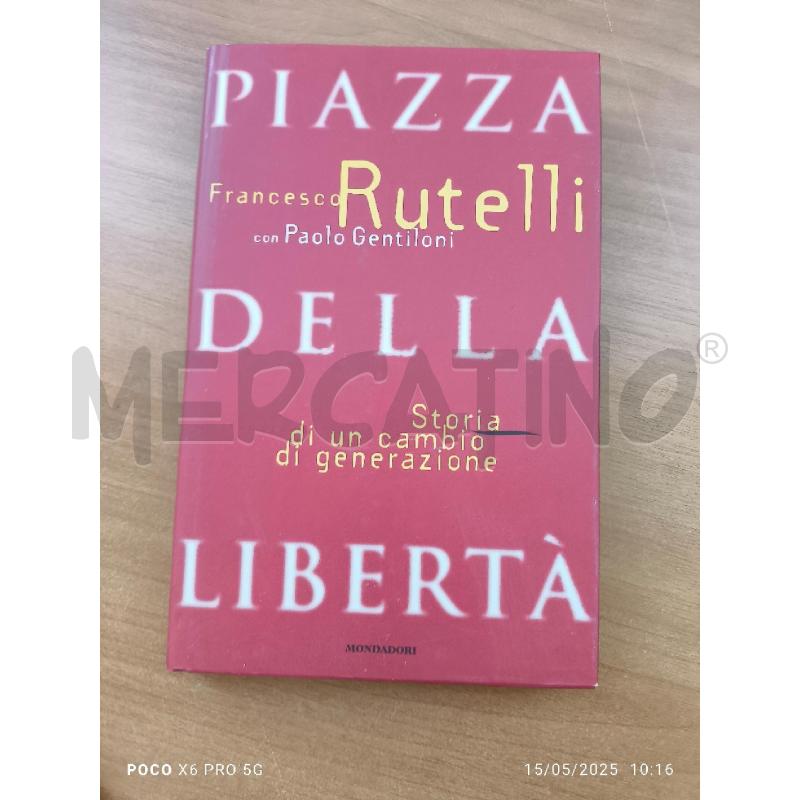 FRANCESCO RUTELLI - STORIA DI UN CAMBIO | Mercatino dell'Usato Forlimpopoli 1