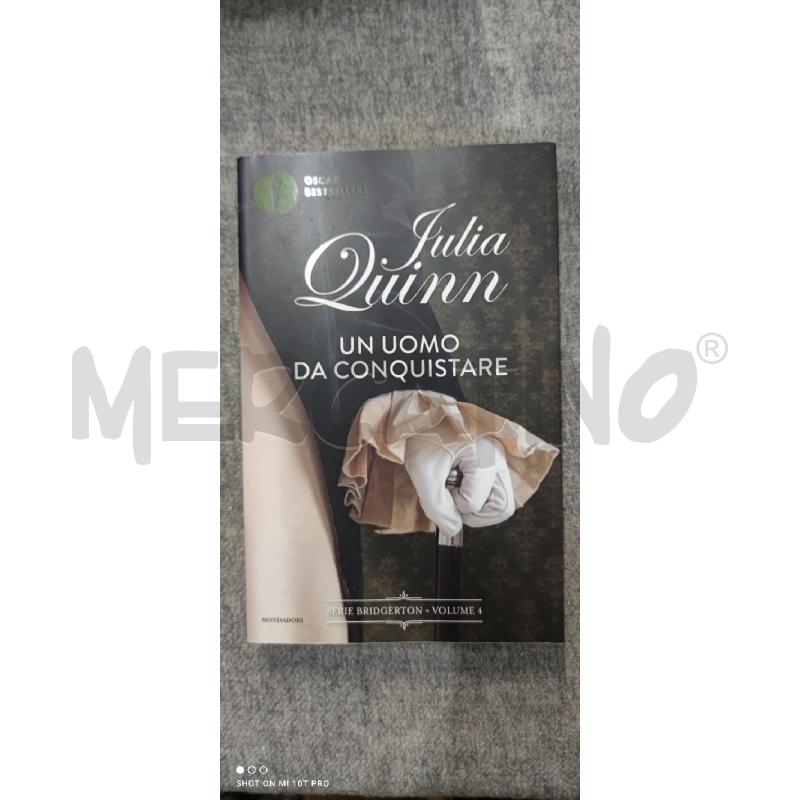 JULIA QUINN UN UOMO DA CONQUISTARE | Mercatino dell'Usato Forlimpopoli 1