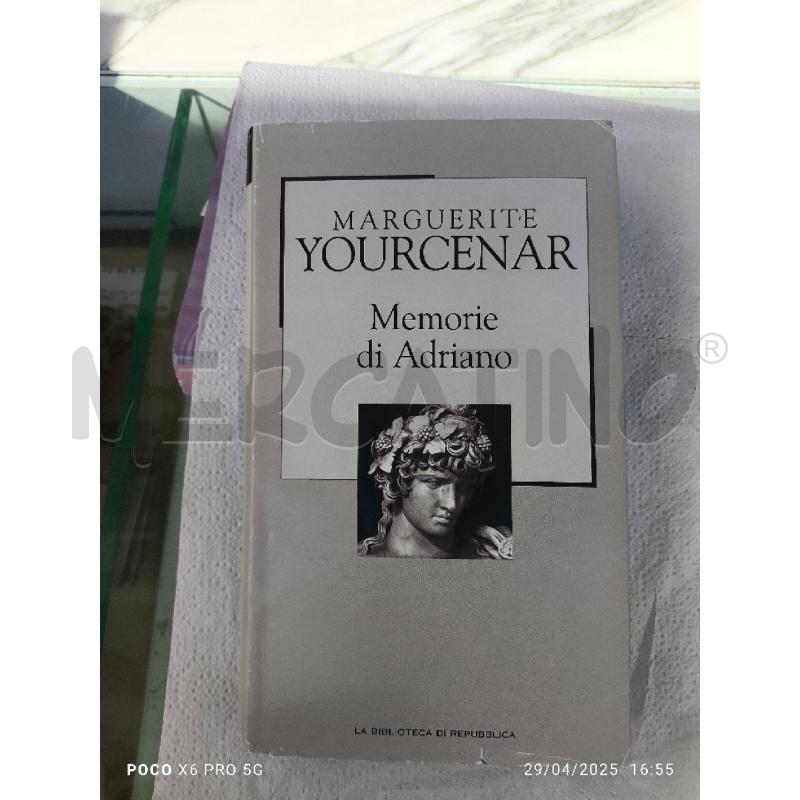 MARGUERITE YOURCENAR - MEMORIE DI ADRIANO | Mercatino dell'Usato Forlimpopoli 1