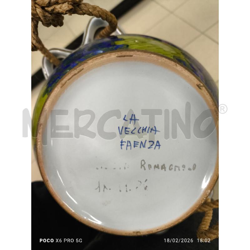 OTRE MEDIA CERAMCA DI FAENZA CON CORDE | Mercatino dell'Usato Forlimpopoli 2