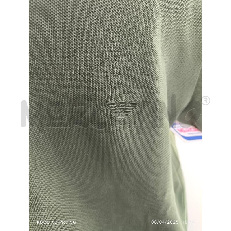 POLO UOMO EMPORIO ARMANI VERDE ET. | Mercatino dell'Usato Forlimpopoli 2