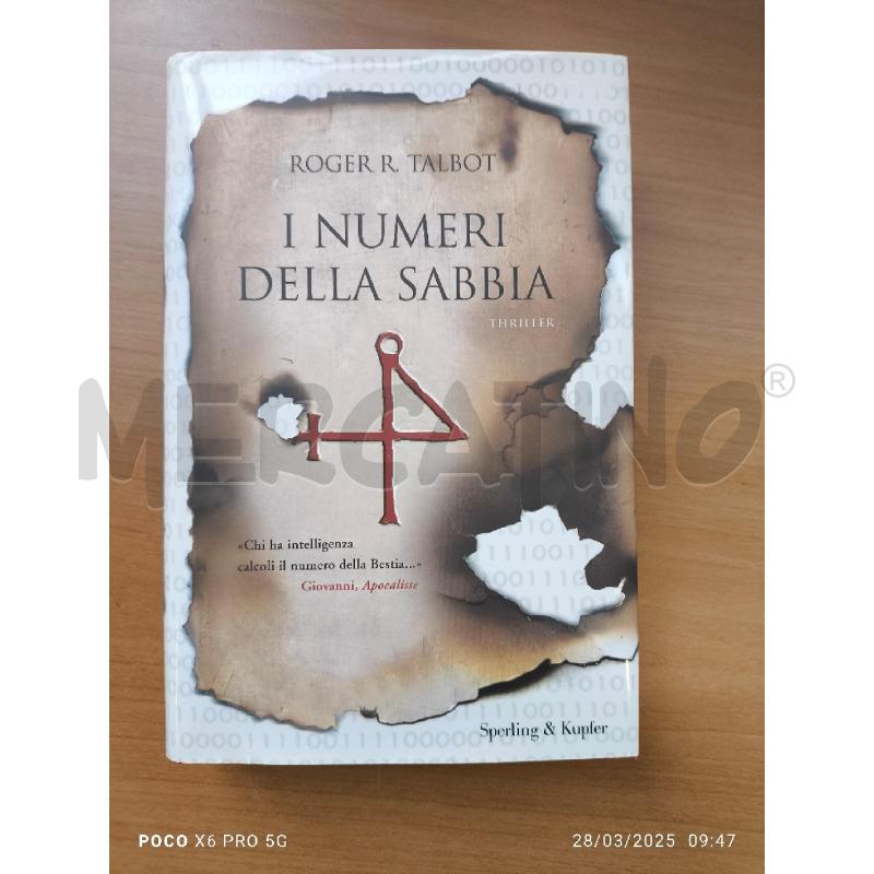 ROGER TALBOT - I NUMERI DELLA SABBIA | Mercatino dell'Usato Forlimpopoli 1