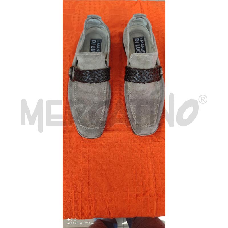 SCARPE UOMO VERA PELLE CON INTRECCIO EMANUEDI LUCA | Mercatino dell'Usato Forlimpopoli 1