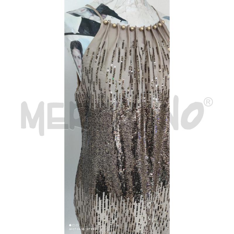 VESTITO DONNA CONPAIET DORATO | Mercatino dell'Usato Forlimpopoli 2