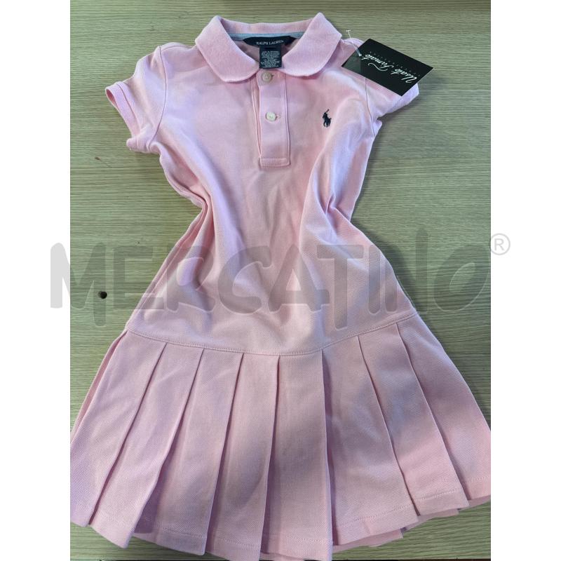 ABITO BAMBINO RALPH LAUREN ROSA TG.4 | Mercatino dell'Usato Vinci - fraz. sovigliana 1