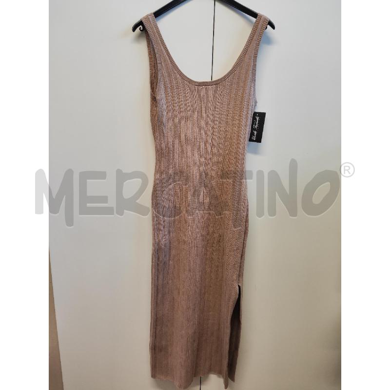 ABITO DONNA ABERCROMBIE CANOTTA BEIGE COSTINE TG.M | Mercatino dell'Usato Vinci - fraz. sovigliana 1
