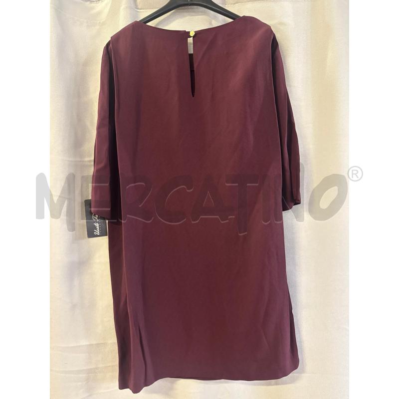 ABITO DONNA ALBERTA TANZINI BORDEAUX TG.L TASCHE | Mercatino dell'Usato Vinci - fraz. sovigliana 2