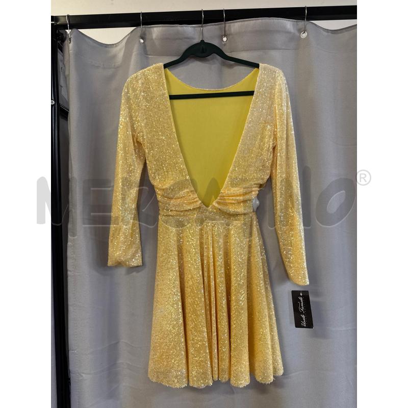 ABITO DONNA ANYE BY PAILLETTES GIALLE TG.42 | Mercatino dell'Usato Vinci - fraz. sovigliana 1