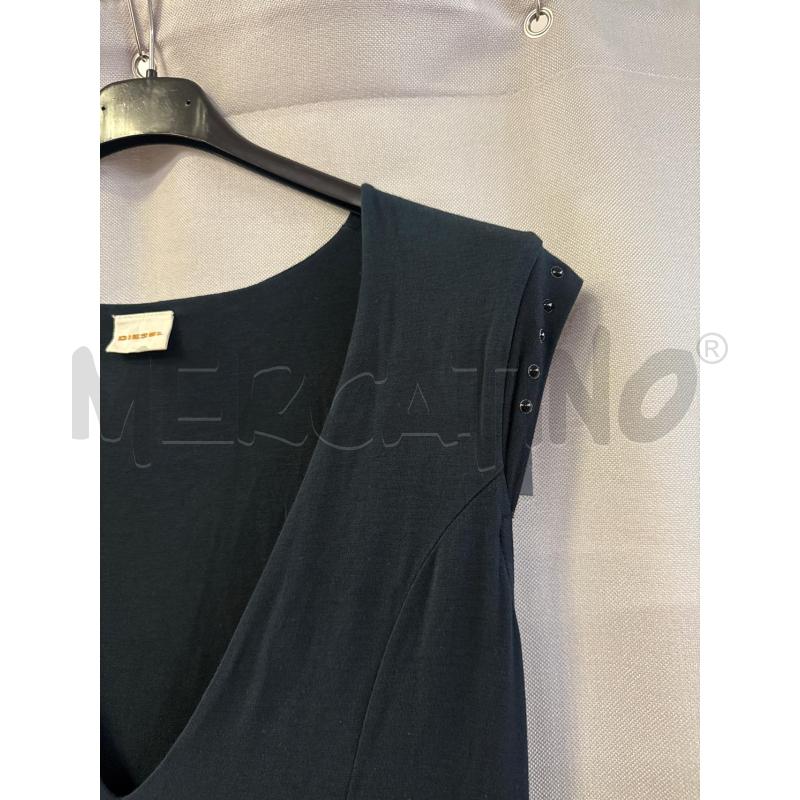 ABITO DONNA A CANOTTA DIESEL BLU  BORCHIE TG.M | Mercatino dell'Usato Vinci - fraz. sovigliana 2