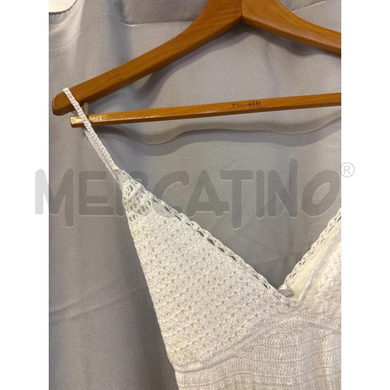 ABITO DONNA BANANA REPUBLIC BIANCO LACCINI TG.XL | Mercatino dell'Usato Vinci - fraz. sovigliana 2