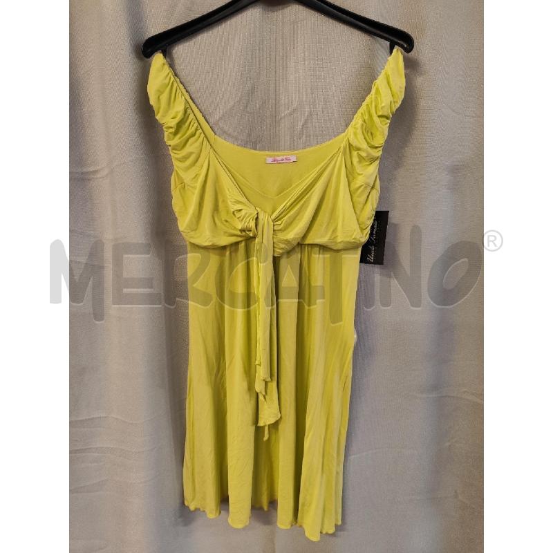 ABITO DONNA BLUGIRL A CANOTTA VERDE ACIDO TG.44 | Mercatino dell'Usato Vinci - fraz. sovigliana 1