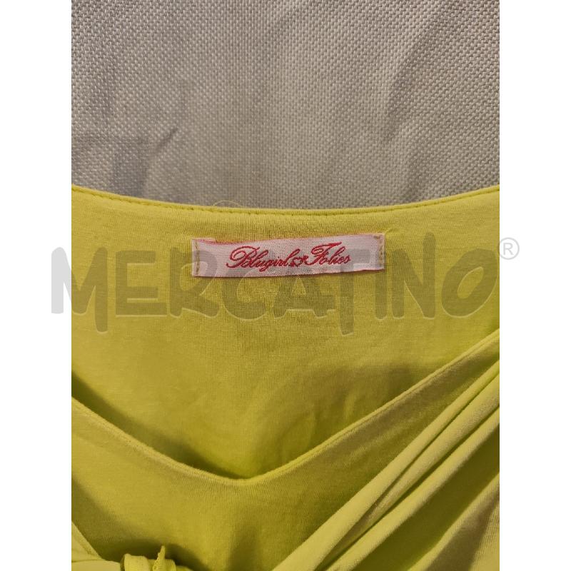 ABITO DONNA BLUGIRL A CANOTTA VERDE ACIDO TG.44 | Mercatino dell'Usato Vinci - fraz. sovigliana 2