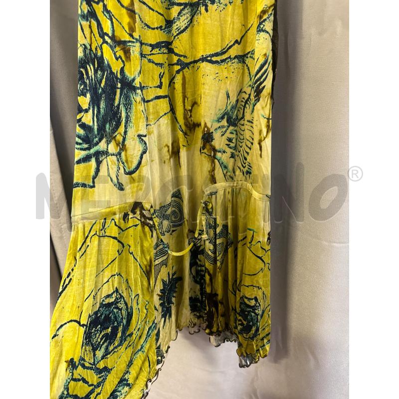ABITO DONNA CLASS CAVALLI CANOTTA GIALLO VERDE TG.42 | Mercatino dell'Usato Vinci - fraz. sovigliana 3