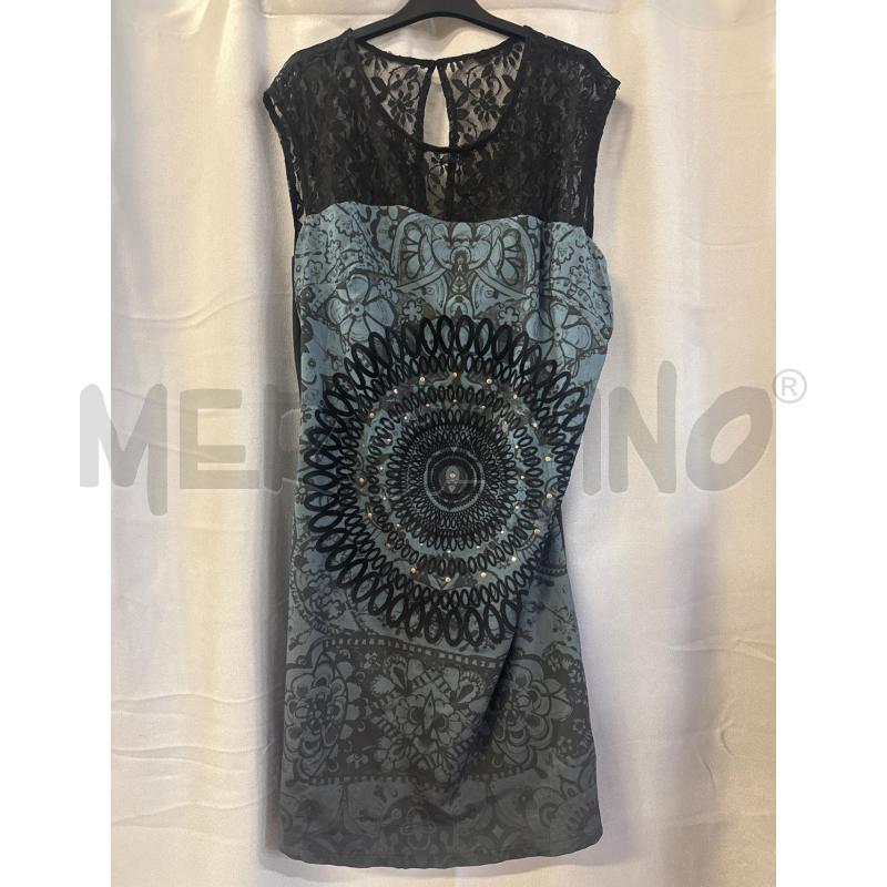 ABITO DONNA DESIGUAL CANOTTA SPALLE PIZZO TG.44 | Mercatino dell'Usato Vinci - fraz. sovigliana 1