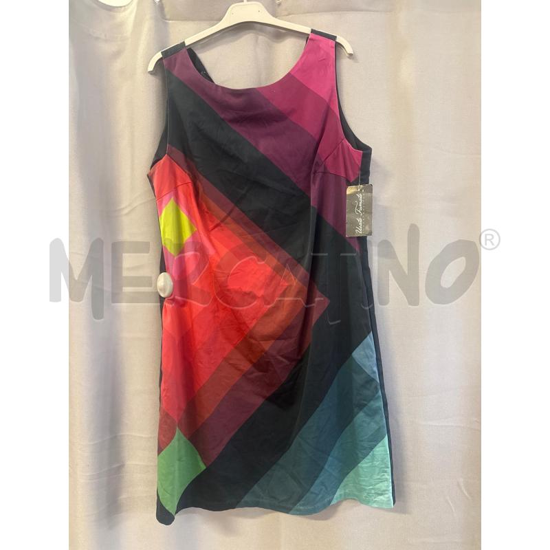 ABITO DONNA DESIGUAL CANOTTA TG.46 ROSA BLU | Mercatino dell'Usato Vinci - fraz. sovigliana 1