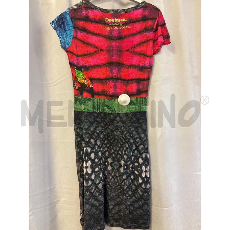ABITO DONNA DESIGUAL FANTASIA GRIGIA TG.S | Mercatino dell'Usato Vinci - fraz. sovigliana 2