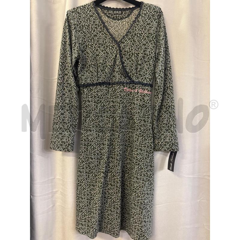 ABITO DONNA D&G FIORELLINI VERDI SCOLLO A V SENZA TAGLIA  | Mercatino dell'Usato Vinci - fraz. sovigliana 1