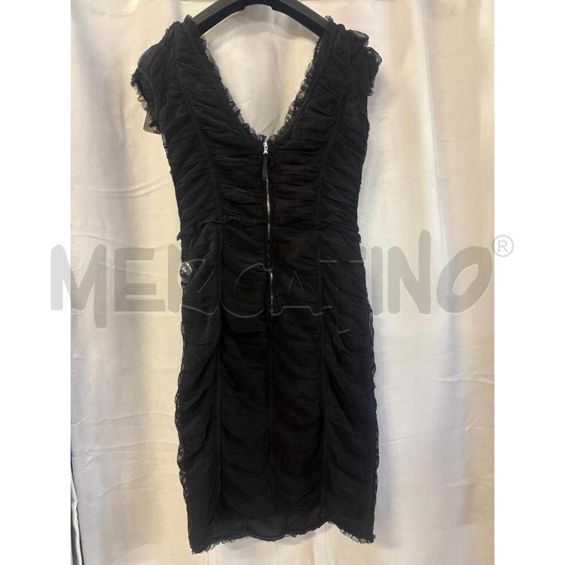 ABITO DONNA D&G TULLE RIPRESO NERO TG.46 | Mercatino dell'Usato Vinci - fraz. sovigliana 3