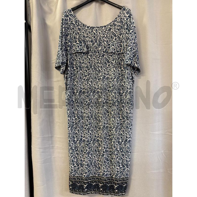 ABITO DONNA ELENA MIRO FANTASIA BLU TASCHINI  | Mercatino dell'Usato Vinci - fraz. sovigliana 1