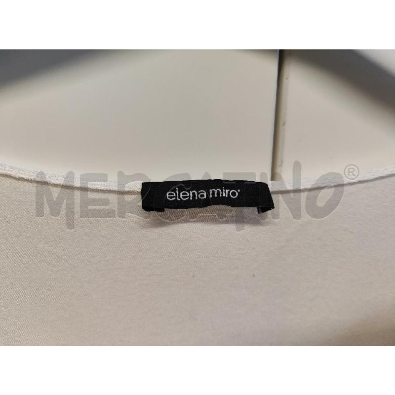 ABITO DONNA ELENA MIRO' BIANCO FIORI TG.45 | Mercatino dell'Usato Vinci - fraz. sovigliana 2