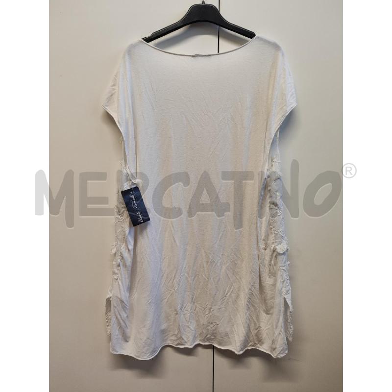 ABITO DONNA ELENA MIRO' BIANCO FIORI TG.45 | Mercatino dell'Usato Vinci - fraz. sovigliana 3