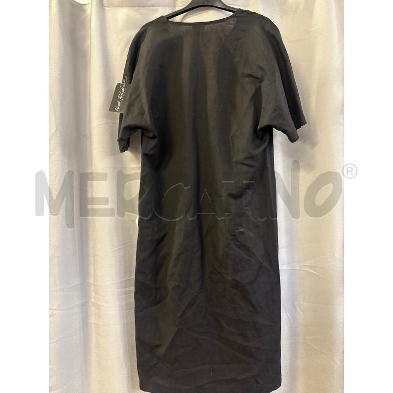 ABITO DONNA ELENA MIRO' NERO MEZZA MANICA TG. 44 | Mercatino dell'Usato Vinci - fraz. sovigliana 3