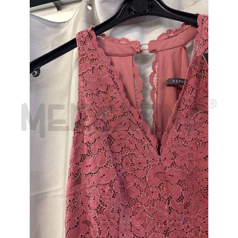 ABITO DONNA ESPRIT PIZZO ROSA CANOTTA TG.40 | Mercatino dell'Usato Vinci - fraz. sovigliana 2