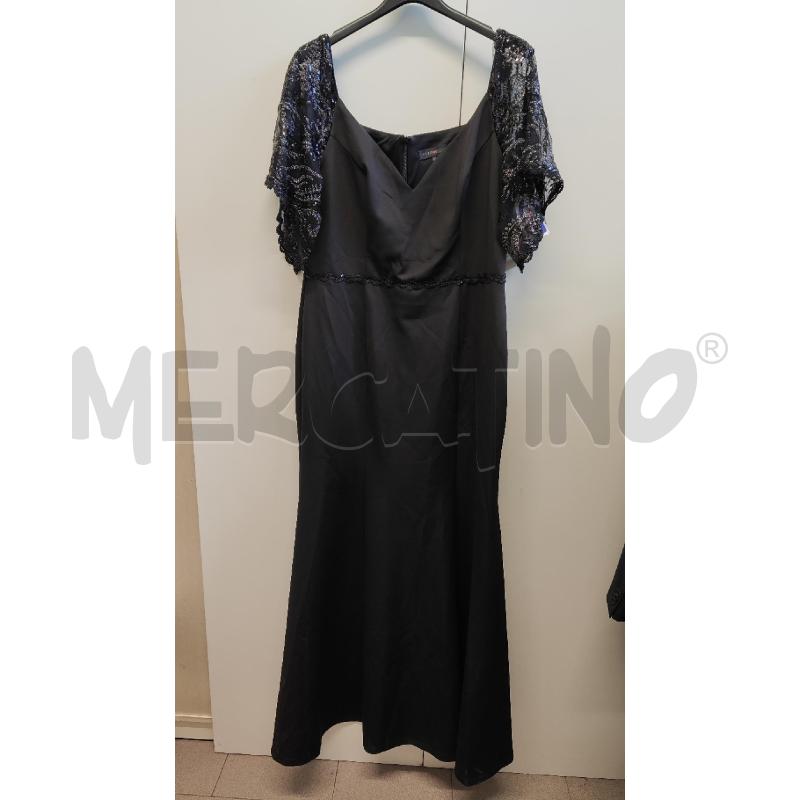 ABITO DONNA EVER PRETTY NERO MANICHE TULLE PAILLETTES TG.0XL | Mercatino dell'Usato Vinci - fraz. sovigliana 1