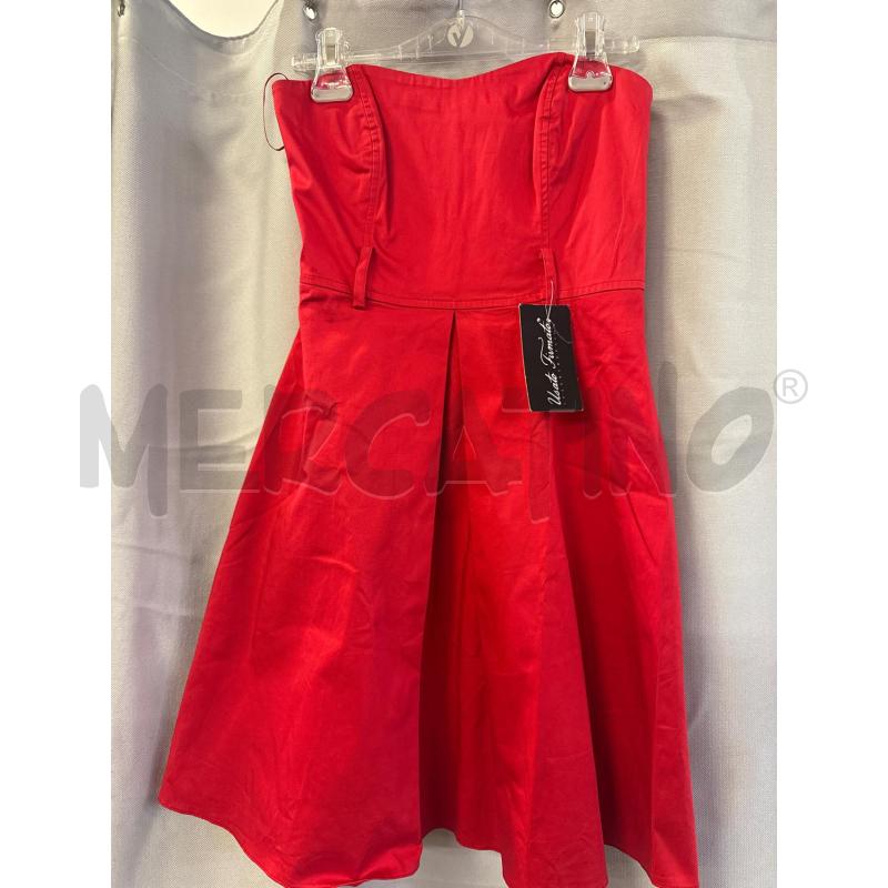 ABITO DONNA FLAVIO CASTELLANI ROSSO PARI TG.40 | Mercatino dell'Usato Vinci - fraz. sovigliana 1