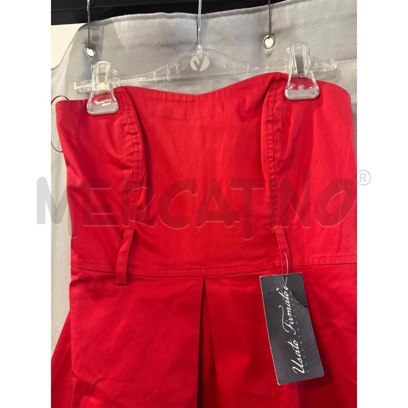 ABITO DONNA FLAVIO CASTELLANI ROSSO PARI TG.40 | Mercatino dell'Usato Vinci - fraz. sovigliana 2