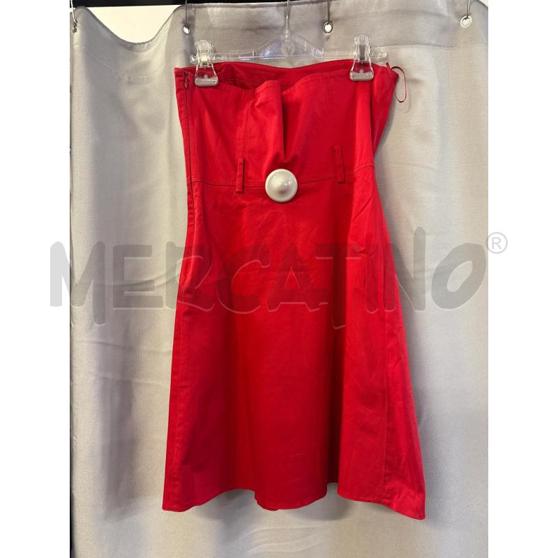 ABITO DONNA FLAVIO CASTELLANI ROSSO PARI TG.40 | Mercatino dell'Usato Vinci - fraz. sovigliana 3